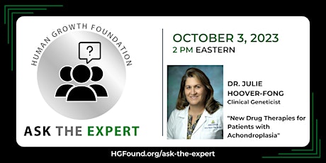 Hauptbild für ASK THE EXPERT: New Drug Therapies for Patients with Achondroplasia