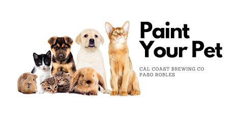 Paint Your Pet at Cal Coast Beer Co.