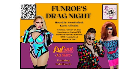 A very special DRAG RACE drag night!!!!