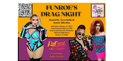 A very special DRAG RACE drag night!!!!