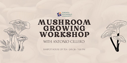 Mushroom Growing Workshop + Networking