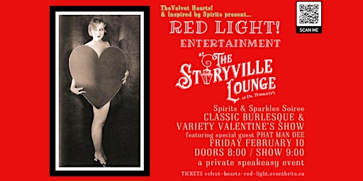 Classic Burlesque & Variety  Valentine's Show featuring Phat Man Dee