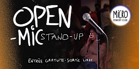 Image principale de Open Mic au Micro Comedy Club