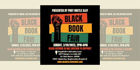 Pray Hustle Slay Presents: Black Book Fair 2023