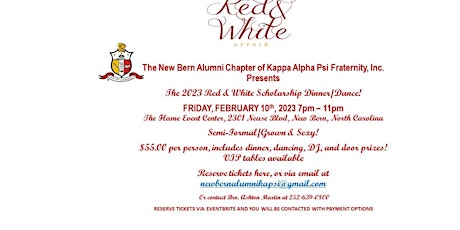 Red & White Scholarship Dinner & Dance!
