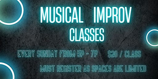 Musical Improv Drop-In Classes