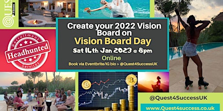 Image principale de 2023 Vision Board Day Workshop