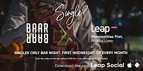 Singles Night at BAAR BAAR, NYC