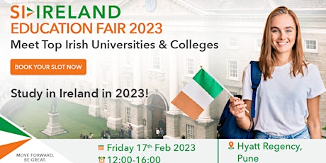 Ireland Education Fair in Pune on 17th February 2023