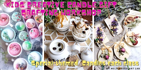 Kids advanced Special-themed creative Candle crafting workshop-get10%off
