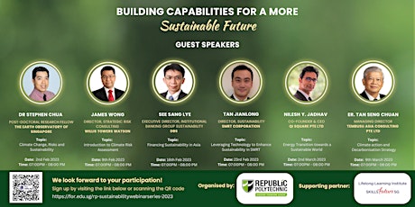 Building Capabilities for a more Sustainable Future ( Webinar series)