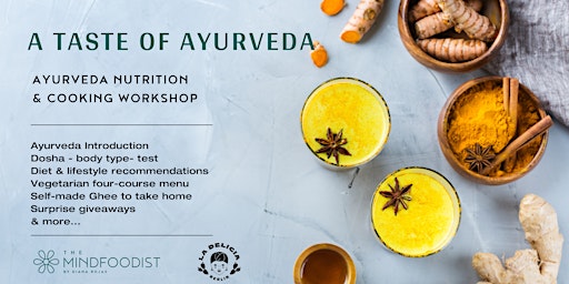 A Taste of Ayurveda - Nutrition and Cooking Workshop