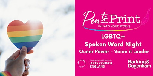 Pen to Print: LGBTQ+ Queer Power - Voice it Louder