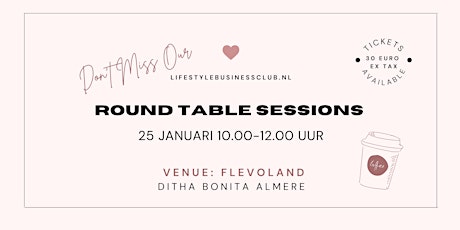 Round Table Sessions Flevoland