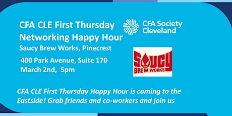 Networking Happy Hour at Saucy Brew Works, Pinecrest