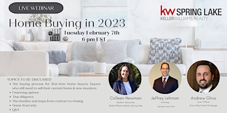 LIVE WEBINAR - HOME BUYING IN 2023