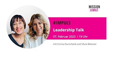 #impuls: Leadership Talk mit Corina Kurscheid und Silvia Wiesner
