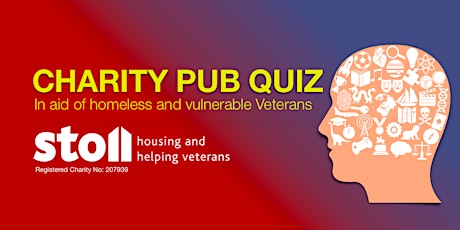 PUB QUIZ in aid of homeless and vulnerable Veterans primary image