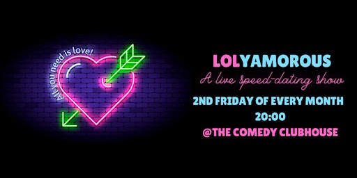 Lolyamorous - Live Speed-Dating Show in English primary image