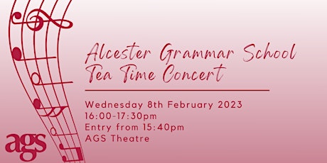 AGS Tea Time Concert primary image