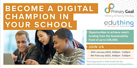 Digital Champion Apprenticeship Launch Webinar