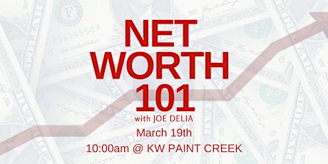 Net Worth 101 with Joe Delia primary image