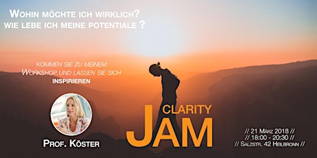 Hauptbild für Clarity Jam 21.03.2018