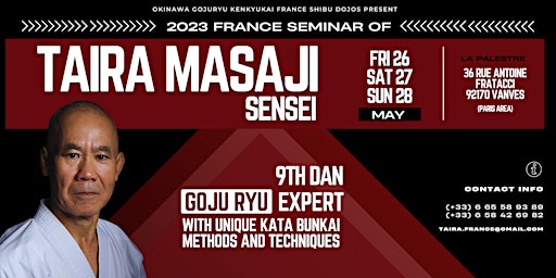 2023 Taira France Seminar