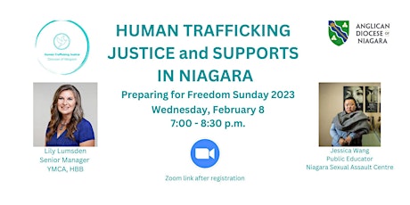 Human Trafficking Justice and Supports in Niagara - Freedom Sunday 2023