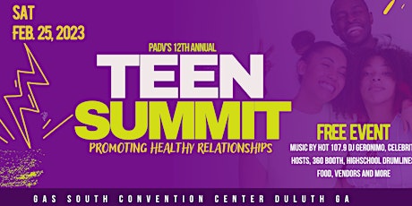 PADV's  12th Annual Teen Summit