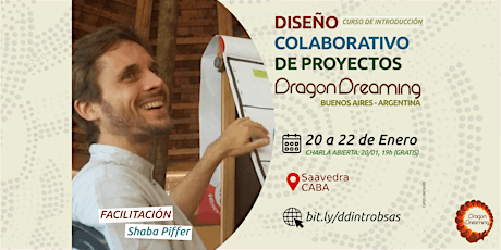 Imagem principal do evento Dragon Dreaming: Diseño Colaborativo de Proyectos | Buenos Aires
