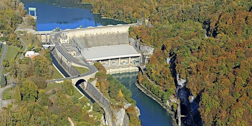 Visite du barrage de Génissiat