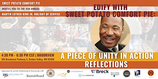 Edify with Sweet Potato Comfort Pie: A Piece of Unity in Action Reflections