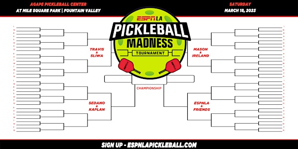 ESPNLA Pickleball Madness Tournament