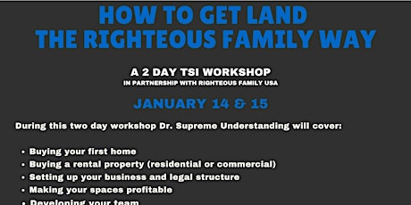 How to Get Land the Righteous Family Way primary image
