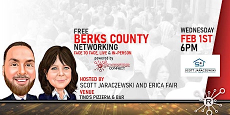 Free Berks County Networking powered By Rockstar Connect (February, PA)