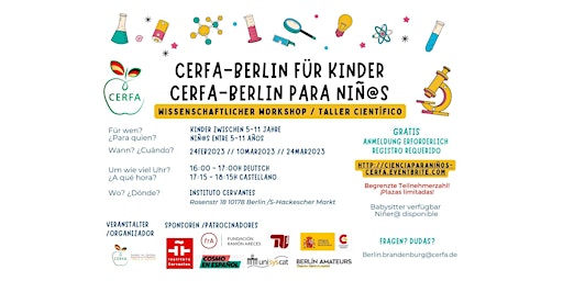 CERFA-Berlin para niñ@s / CERFA-Berlin für Kinder