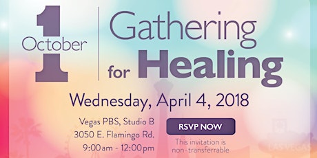 1 October Gathering for Healing primary image