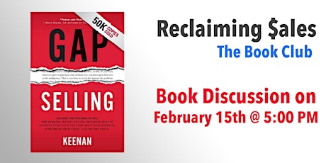 Gap Selling by Keenan | Book Discussion