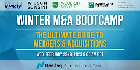Winter M&A Bootcamp: The Ultimate Guide to Mergers & Acquisitions