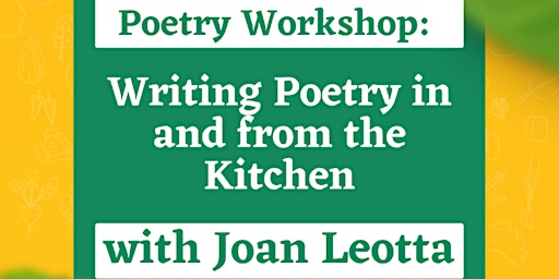 Writing Poetry in and from the Kitchen