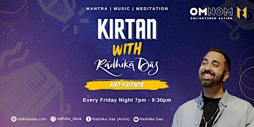 Image principale de Kirtan with Radhika Das and friends