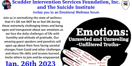 SISFI's Emotions: Unraveled and Unraveling - Unfiltered Truths Forum