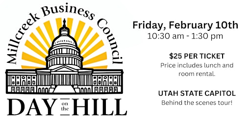 Millcreek Business Council Day on the Hill