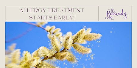 Allergy Treatment Starts Now!