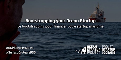 Bootstrapping your Ocean Startup