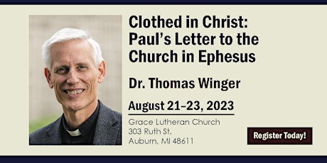 Auburn, Michigan Paul's Letter to Ephesus