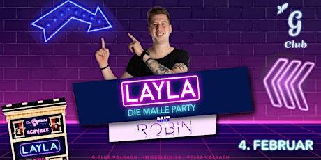 Hauptbild für LAYLA - Die Malle Party mit DJ ROBIN