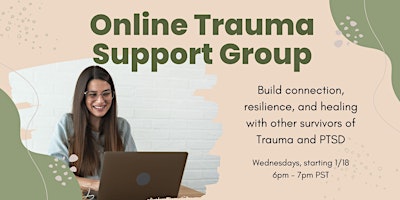 Imagen principal de Online Weekly Trauma Support Group