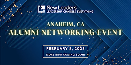 Anaheim Networking Event
